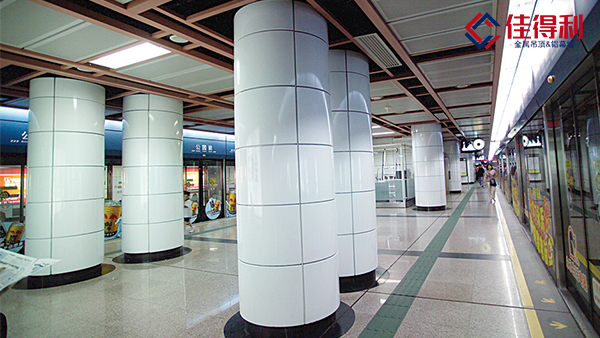 圓型包柱鋁單板